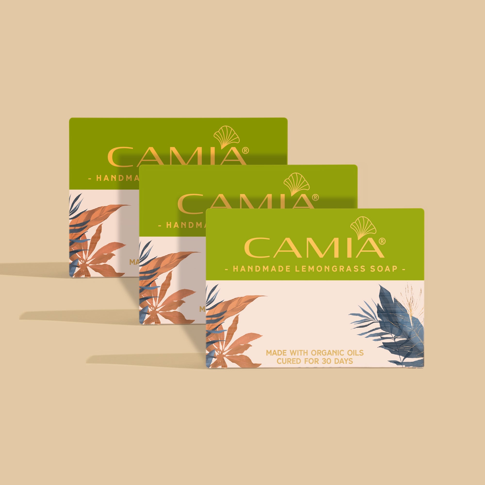 Handmade Cold Processed Organic Lemongrass Soap