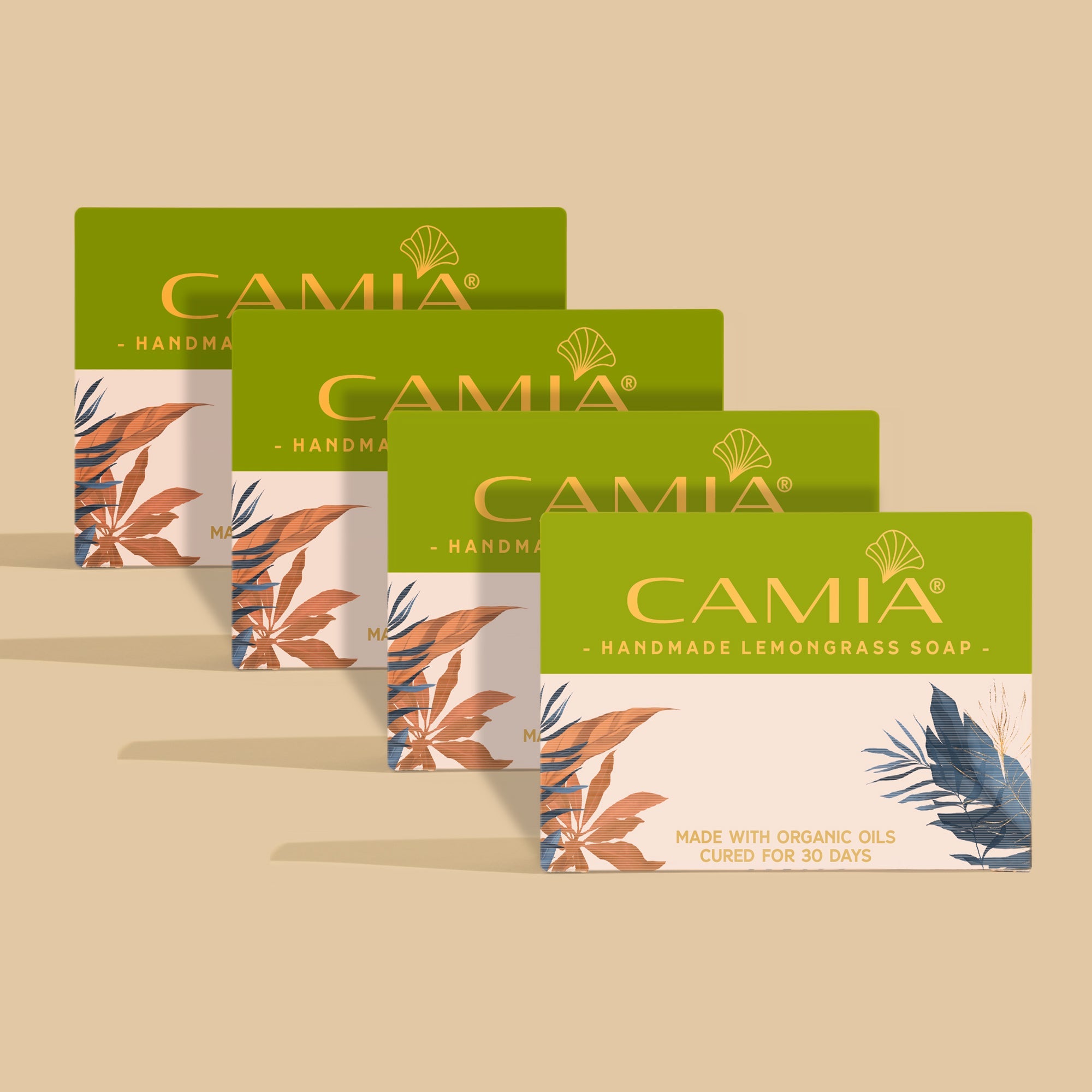 Handmade Cold Processed Organic Lemongrass Soap