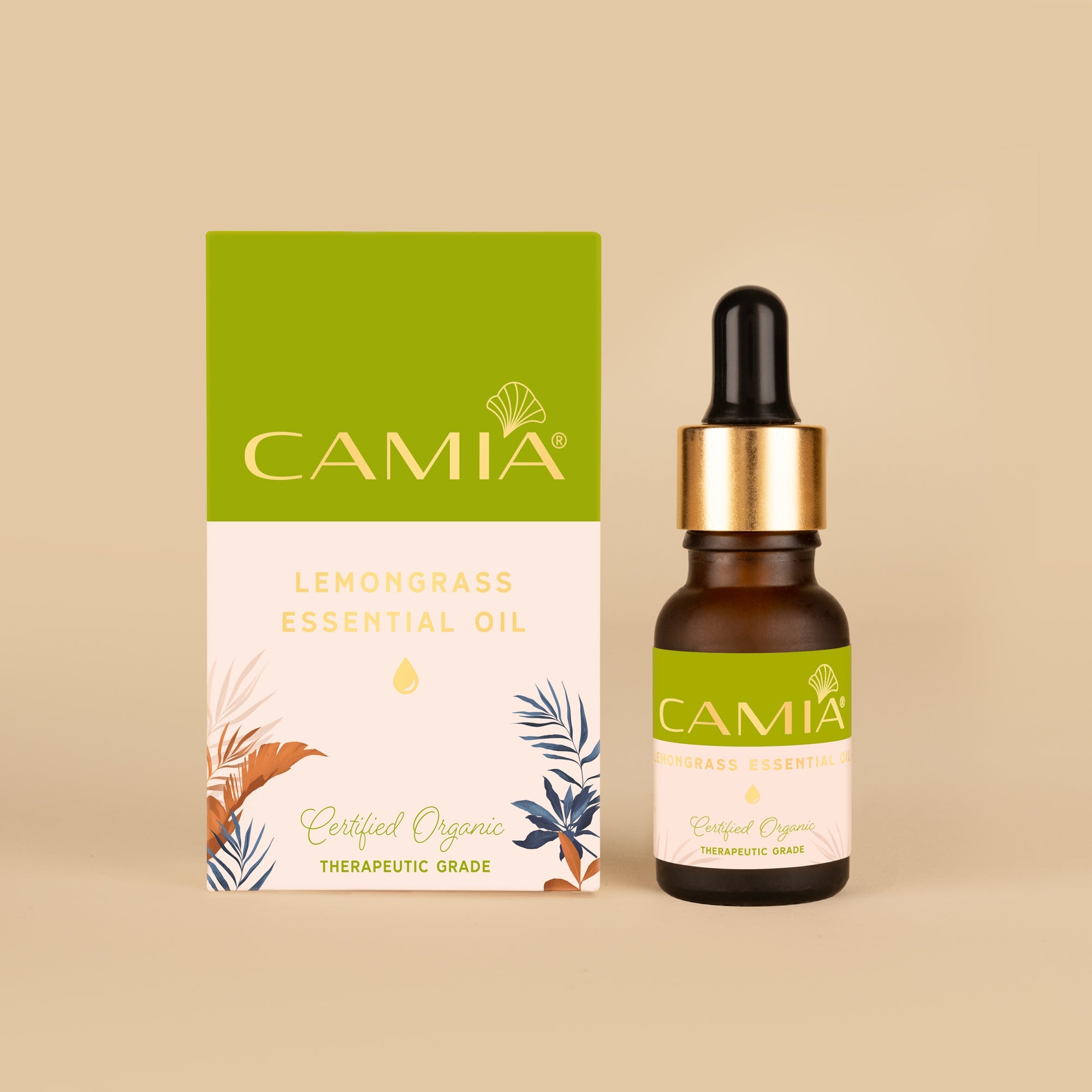 Lemongrass Essential Oil | For Antifungal Skin & Hair Care | CAMIA