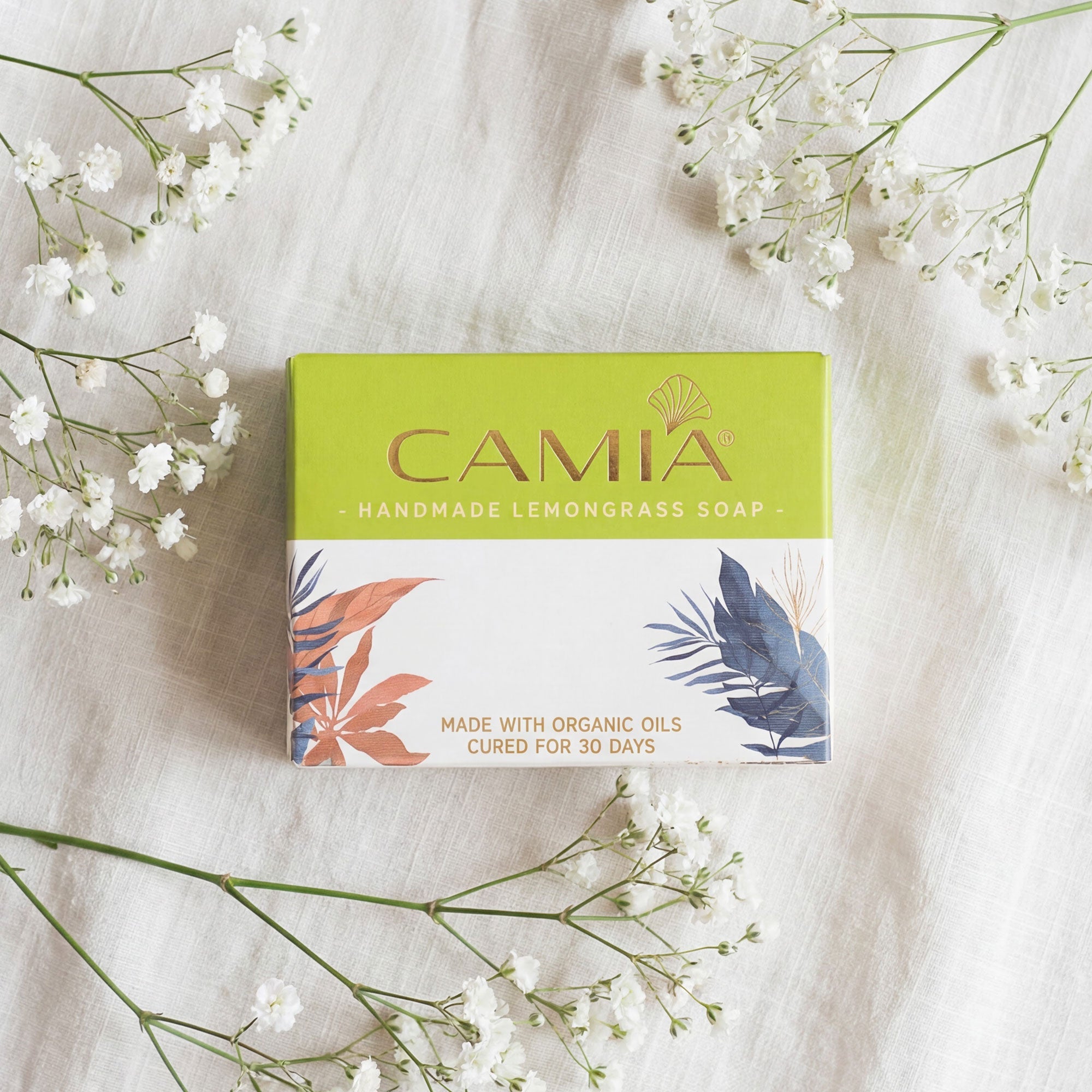 Handmade Cold Processed Organic Lemongrass Soap