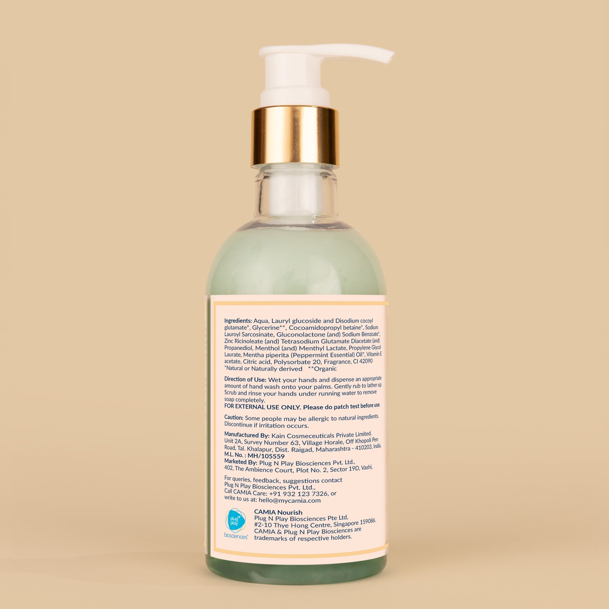 CAMIA Ocean Mist Hand Wash | 250ML