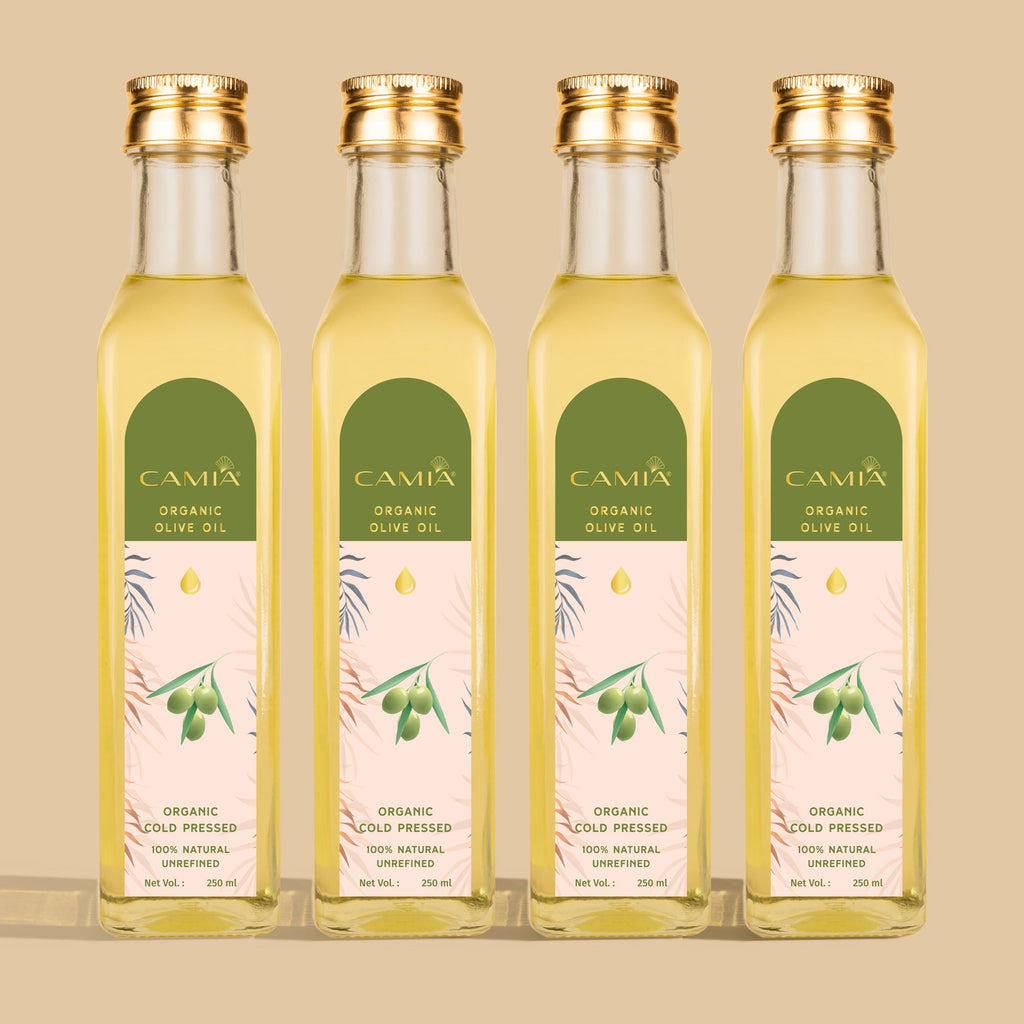 Cold Pressed Olive Oil Extra Virgin  250ML - Pack of 4