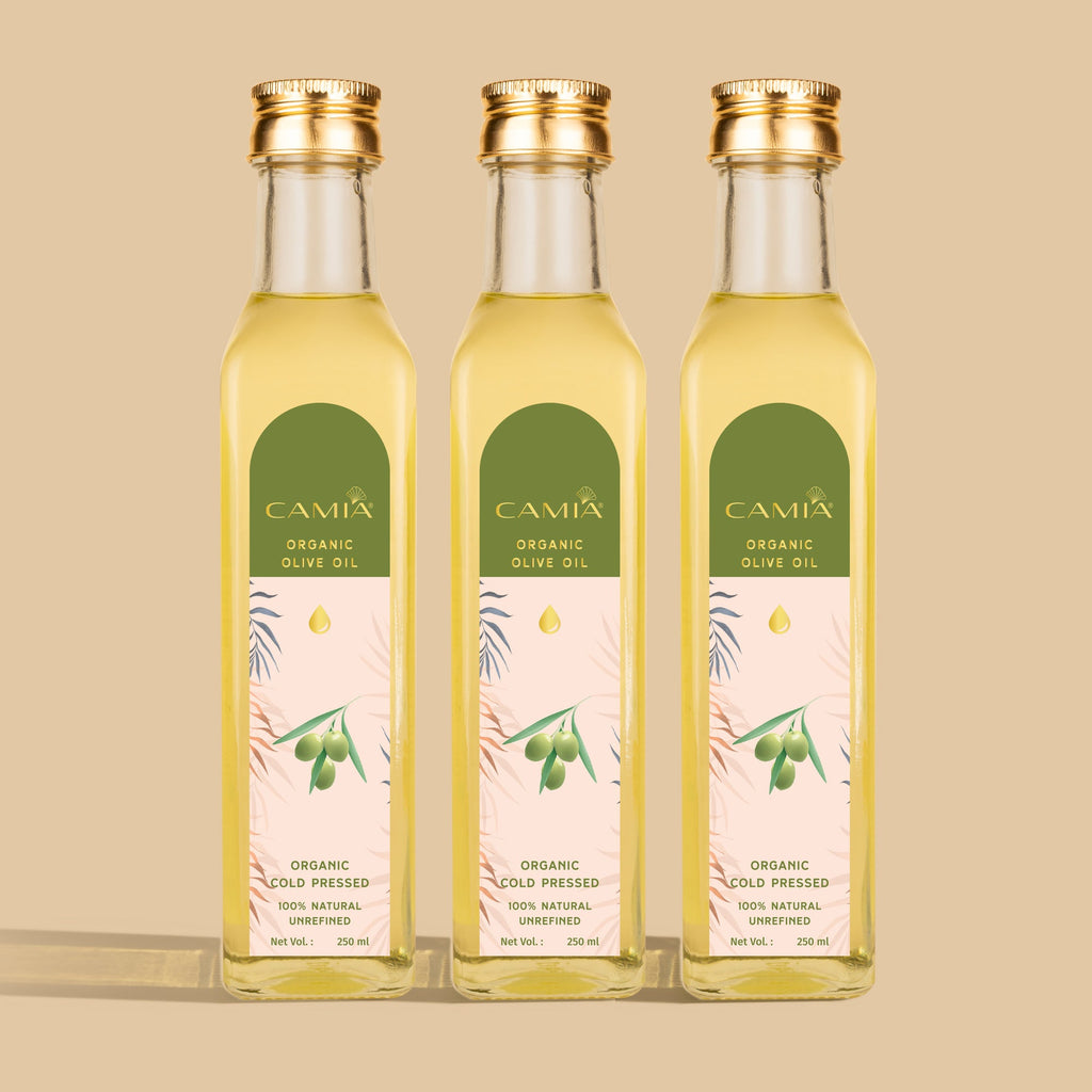 Cold Pressed Olive Oil Extra Virgin  250ML - Pack of 3
