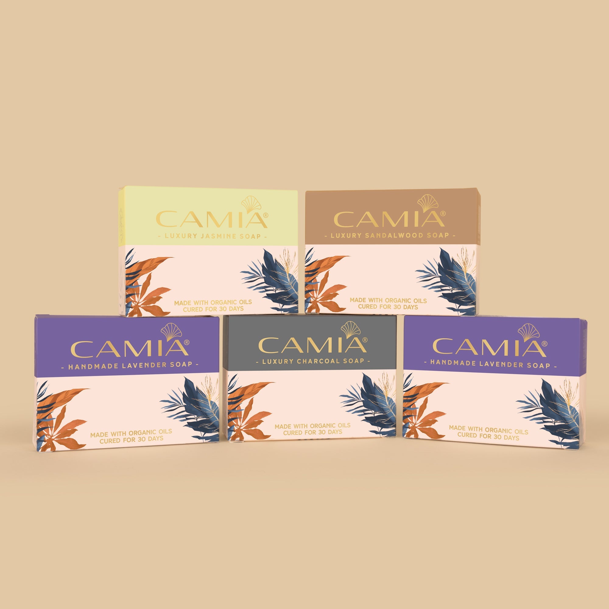 CAMIA Calm & Cleanse Soap Set
