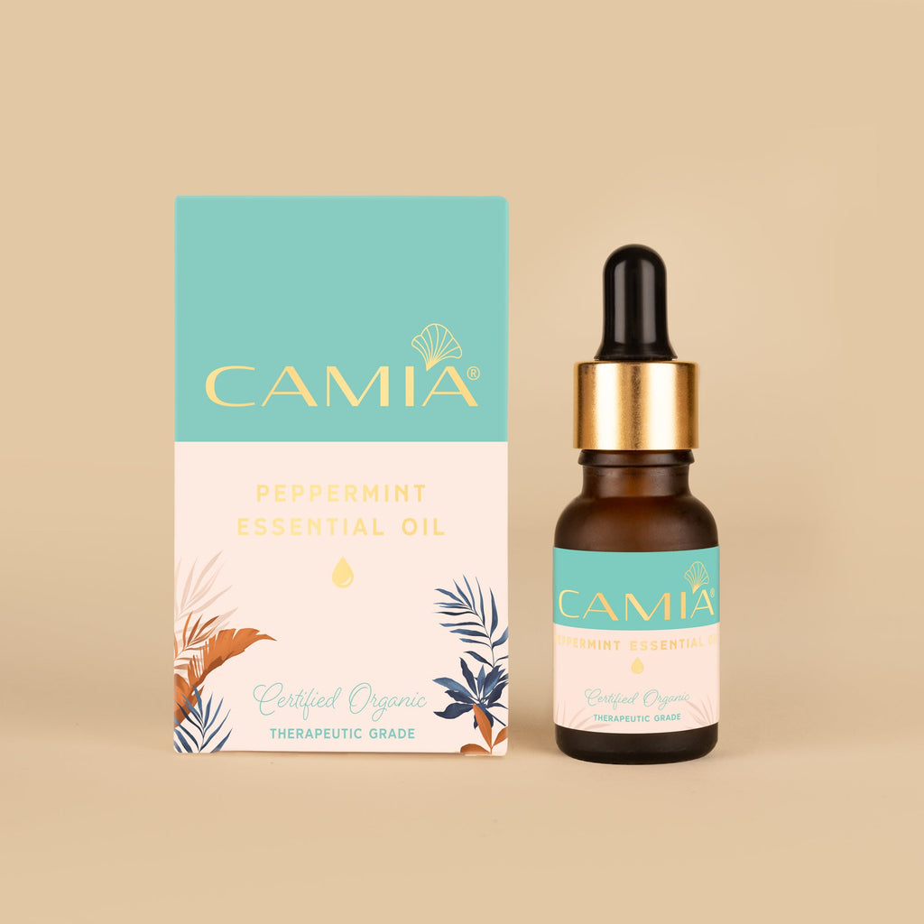 Peppermint Essential Oil | For Soothing Irritated Skin | CAMIA
