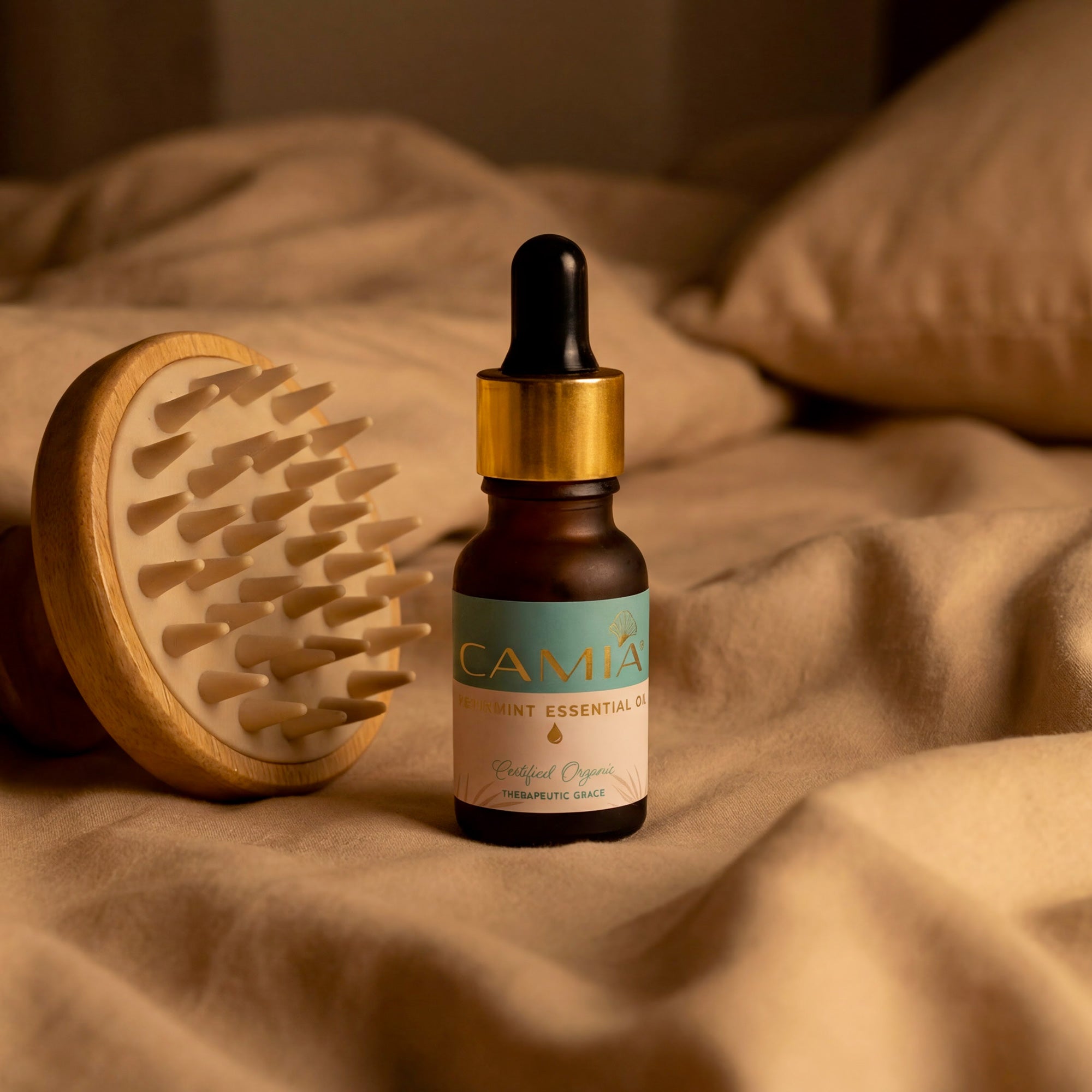 Peppermint Essential Oil | For Soothing Irritated Skin | CAMIA