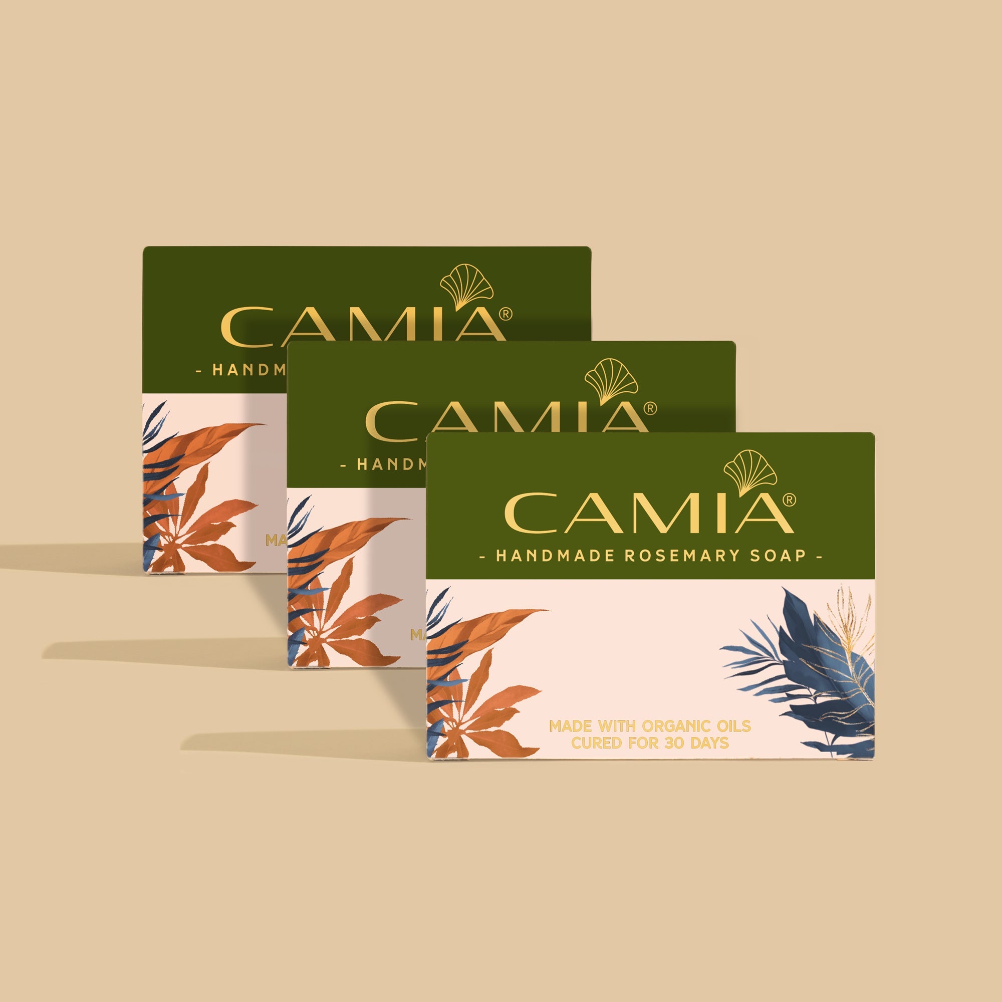 Handmade Cold Processed Organic Rosemary Soap