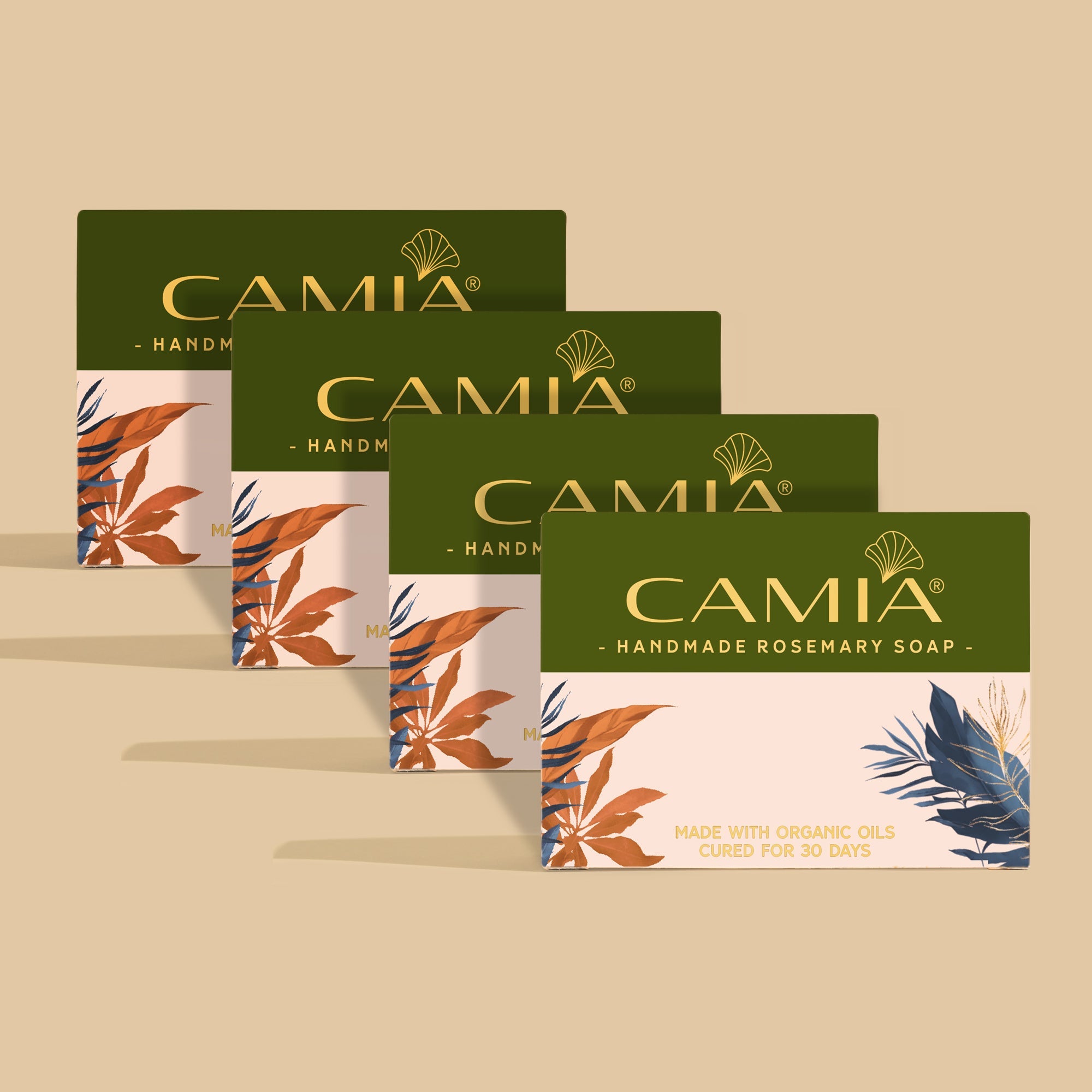 Handmade Cold Processed Organic Rosemary Soap
