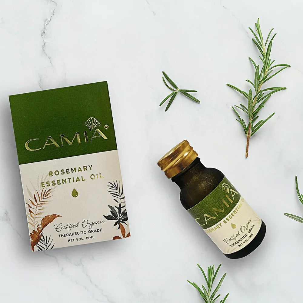 CAMIA 100% Certified Organic Rosemary Essential Oil