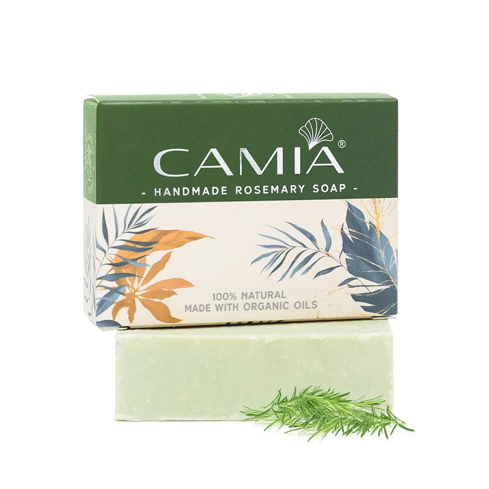 CAMIA Handmade Organic Cold Processed Rosemary Soap