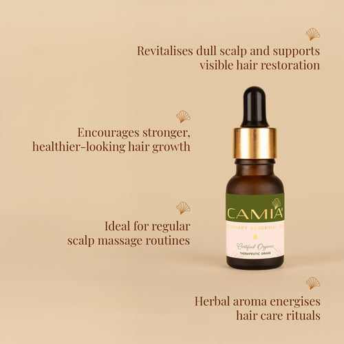 Hair Vitality - Castor Oil & Rosemary Essential Oil
