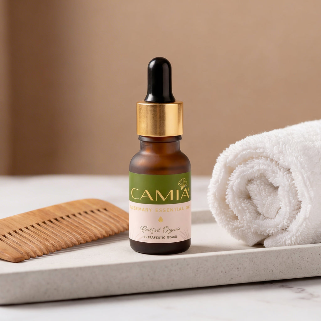 Rosemary Essential Oil | For Hair & Scalp Restoration | CAMIA
