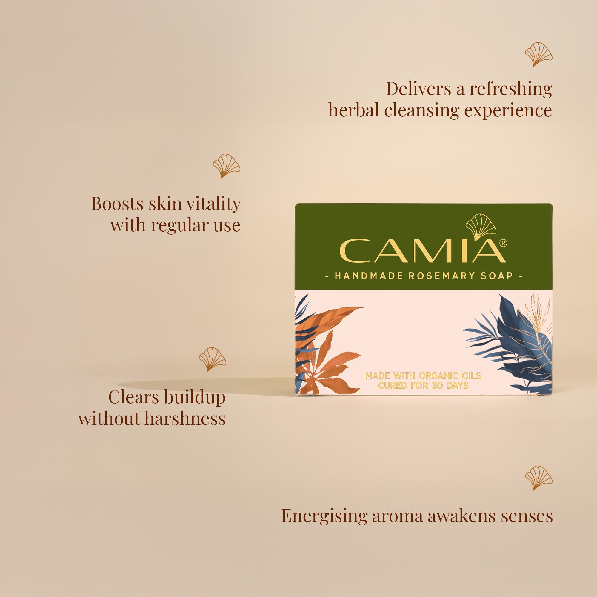 CAMIA Calm & Cleanse Soap Set
