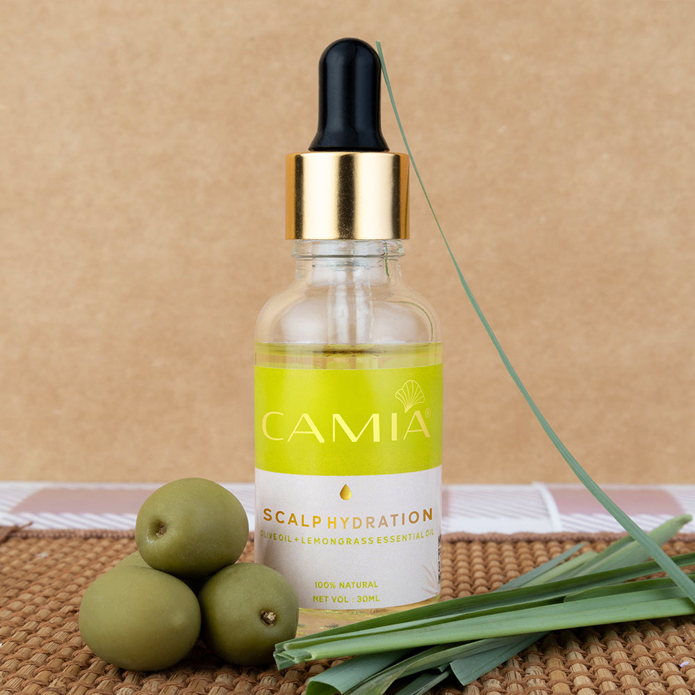 Scalp Hydration Super Saver Combo - Olive Oil & Lemongrass Oil