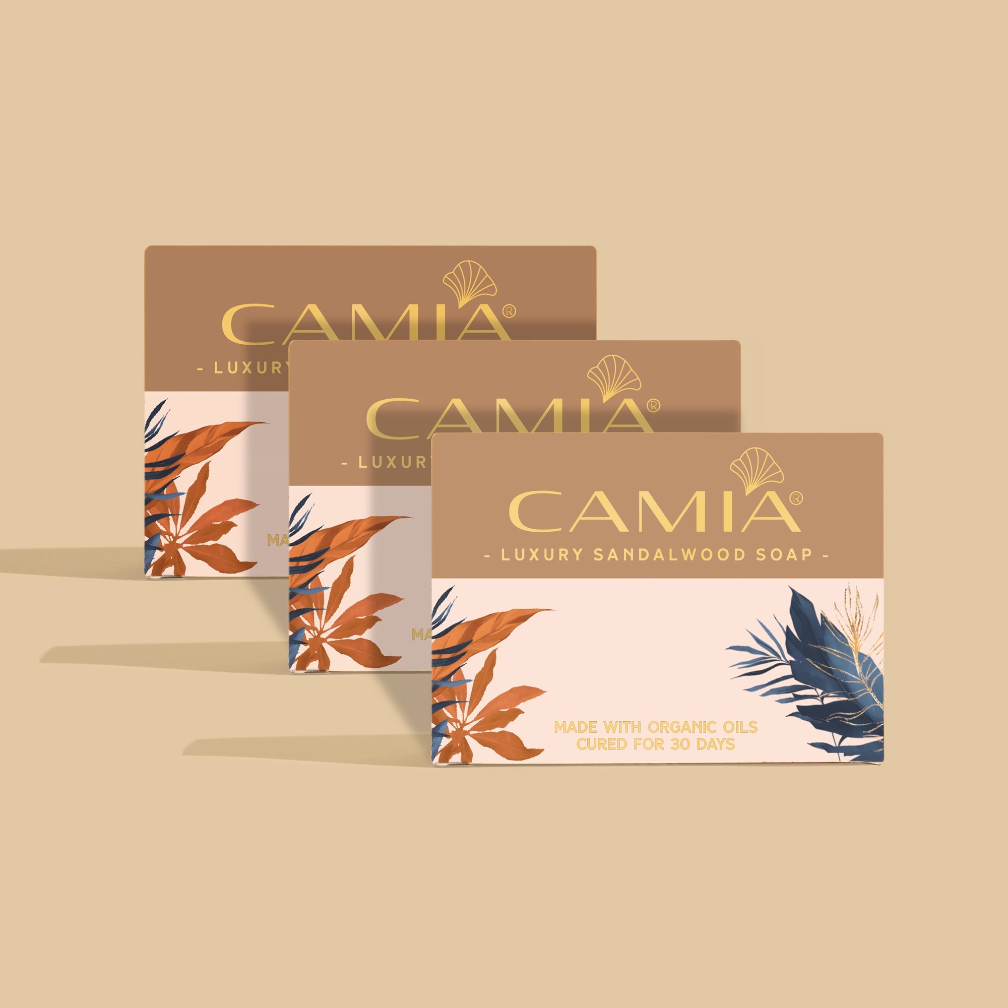 Handmade Cold Processed Luxury Organic Sandalwood Soap