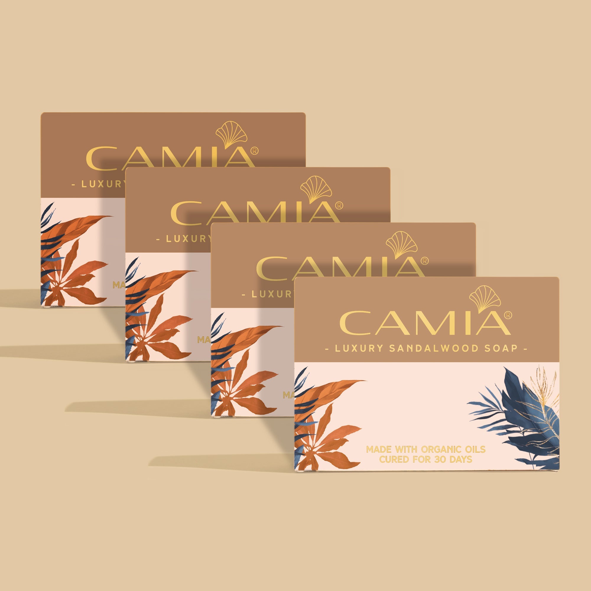 Handmade Cold Processed Luxury Organic Sandalwood Soap