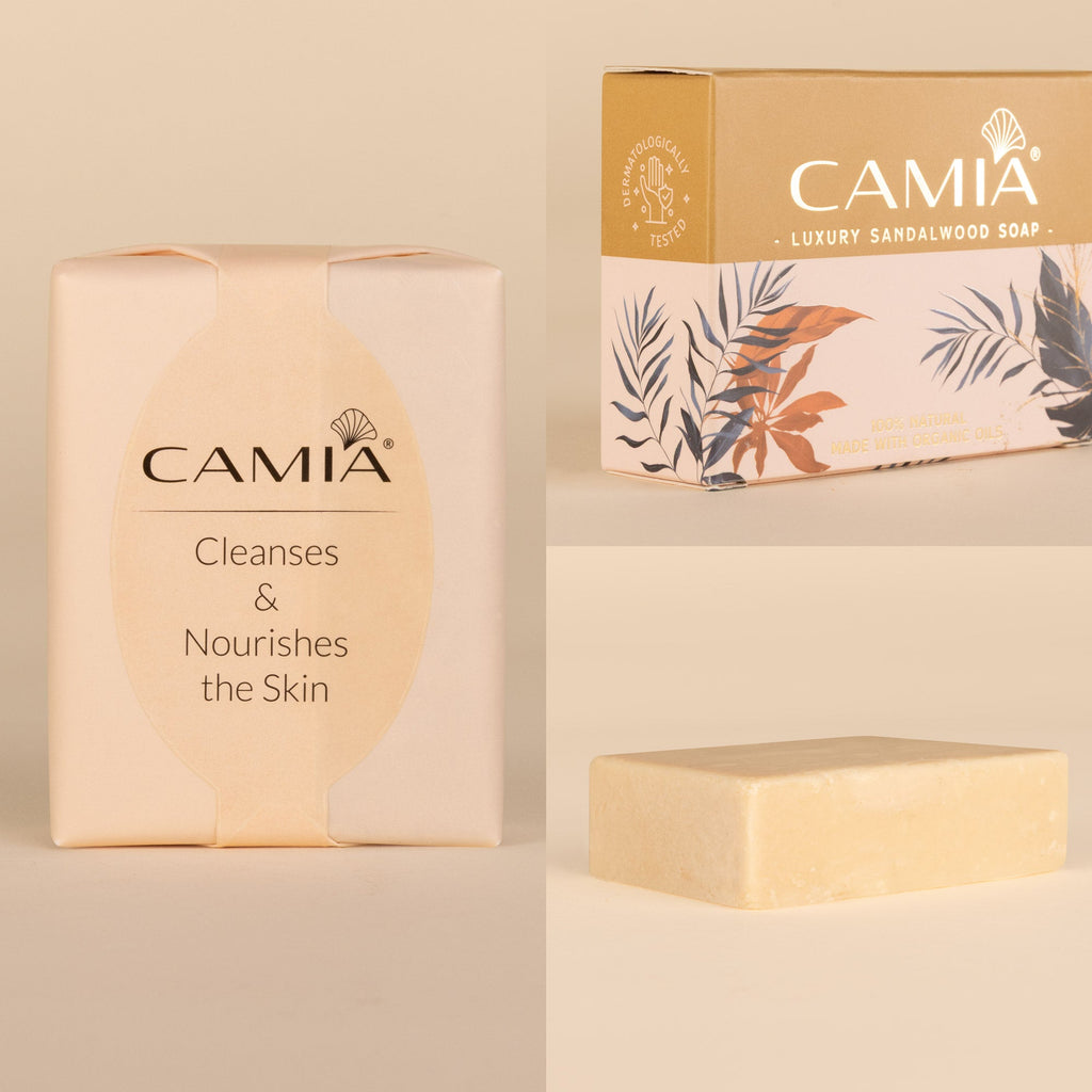 Handmade Cold Processed Luxury Organic Sandalwood Soap