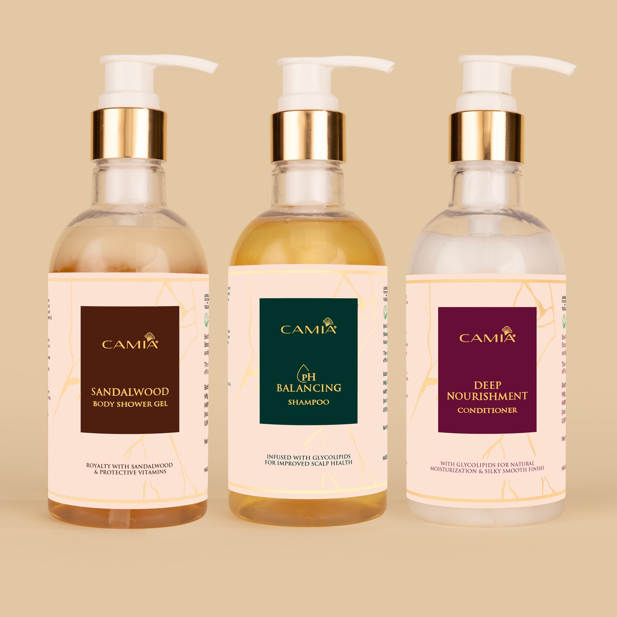 CAMIA Hair & Body Nourishing Trio
