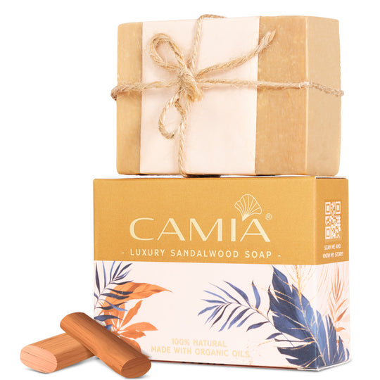 Cold Processed Handmade Sandalwood Soap || 8939111752398