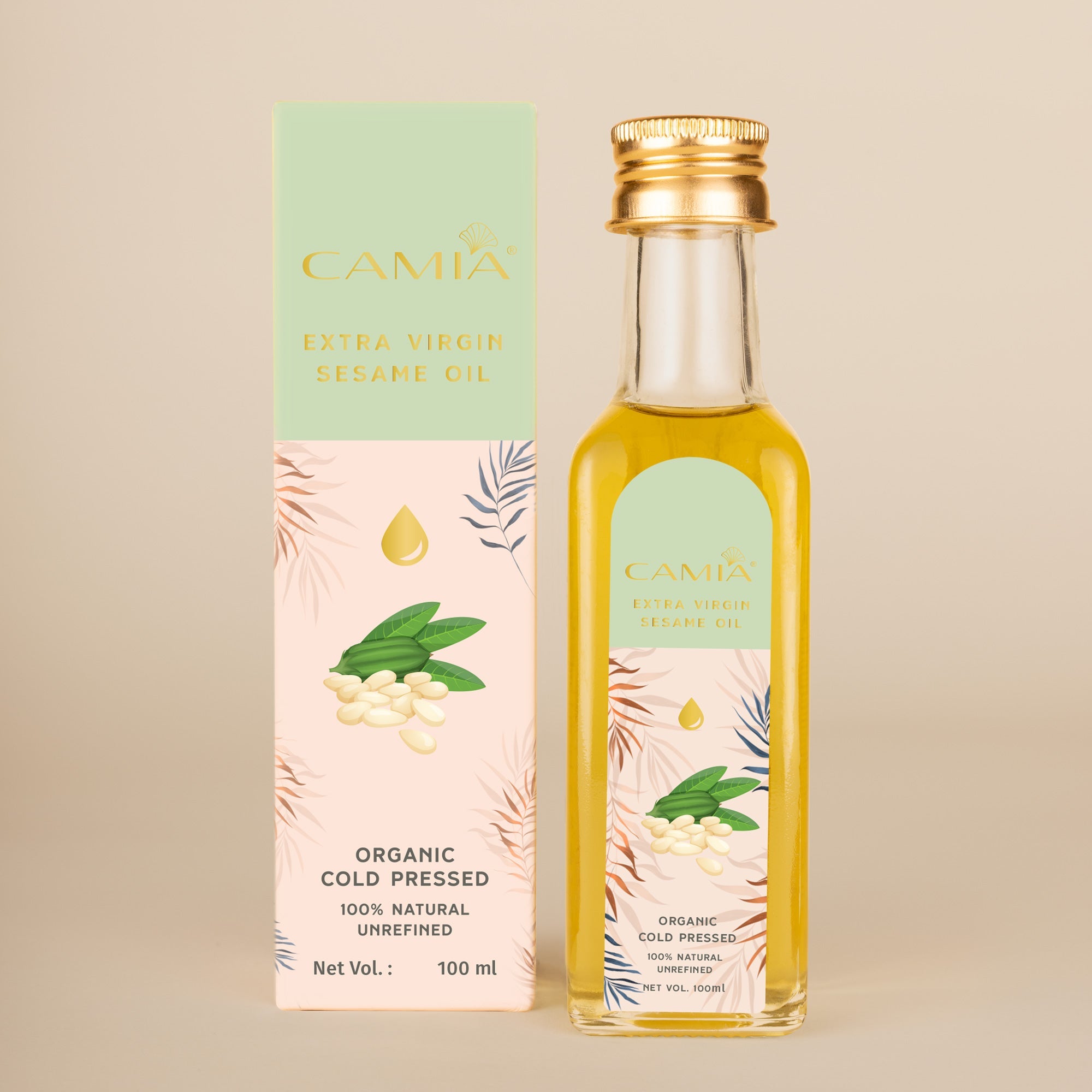 Cold Pressed Sesame Oil Extra Virgin