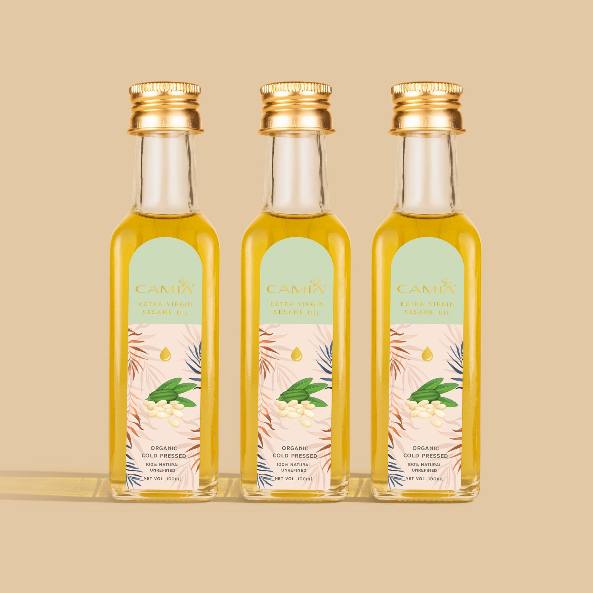 Cold Pressed Sesame Oil Extra Virgin