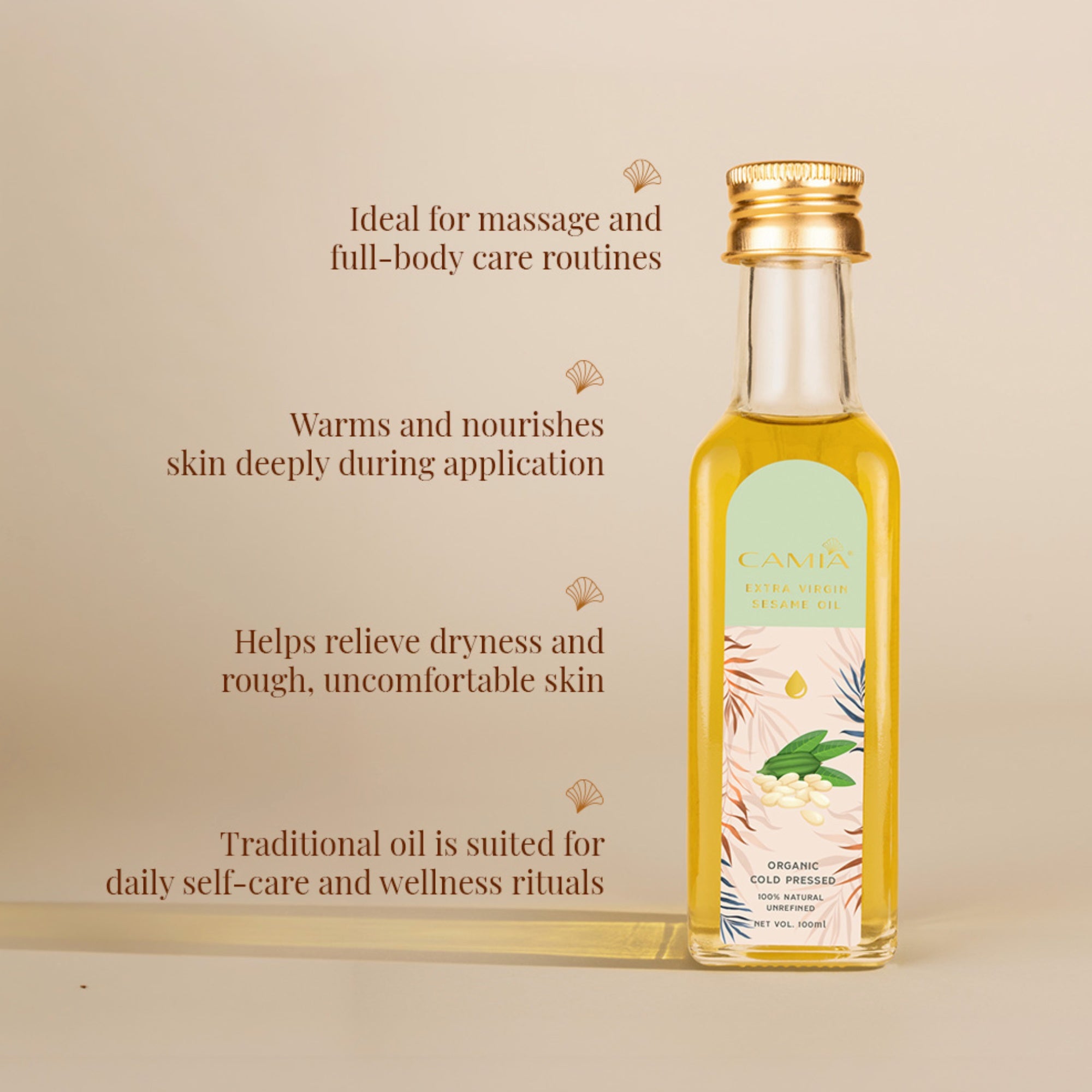 Cold Pressed Sesame Oil Extra Virgin