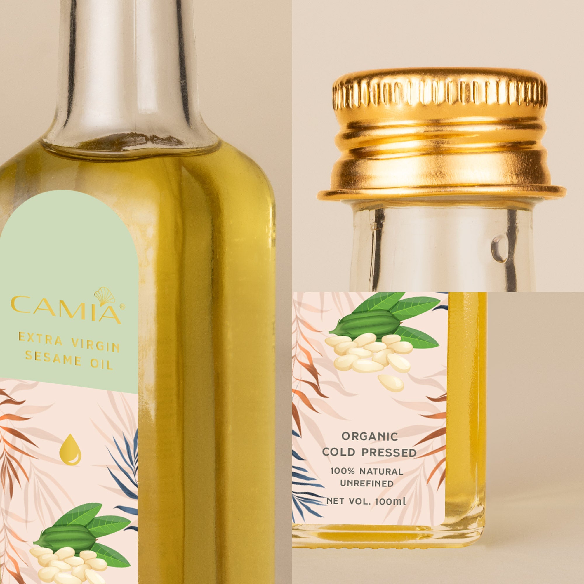 Cold Pressed Sesame Oil Extra Virgin