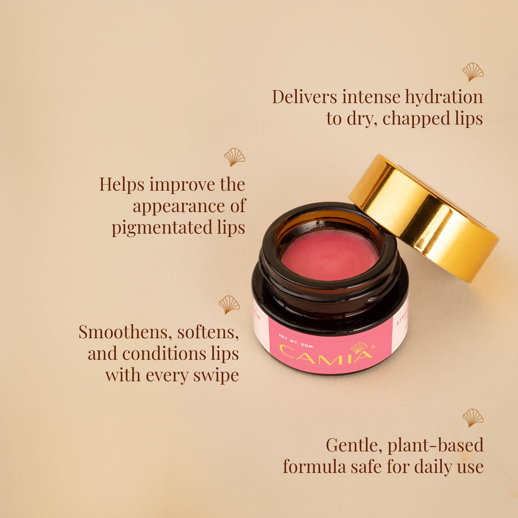 Natural Strawberry Lip Balm