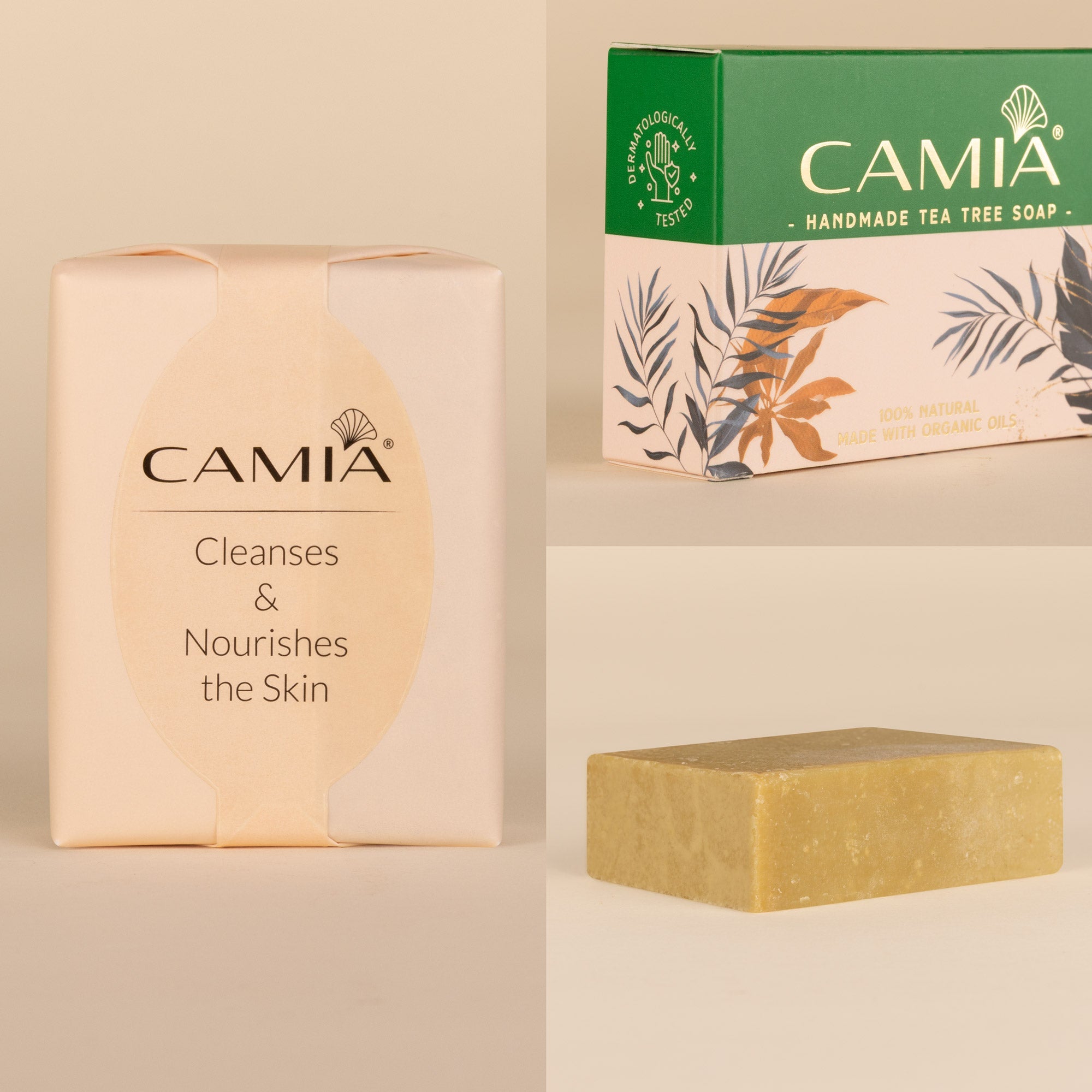 Handmade Cold Processed Organic Tea Tree Soap