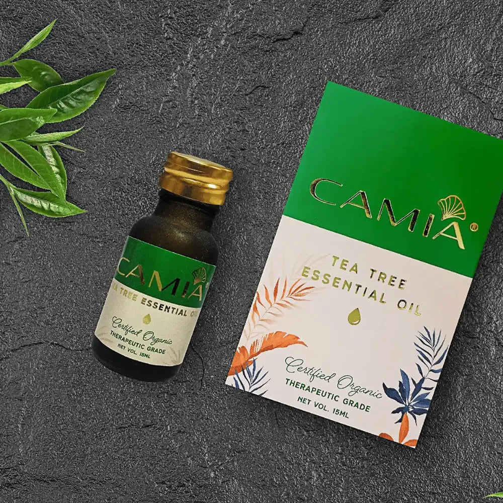 CAMIA 100% Certified Organic Tea Tree Essential Oil