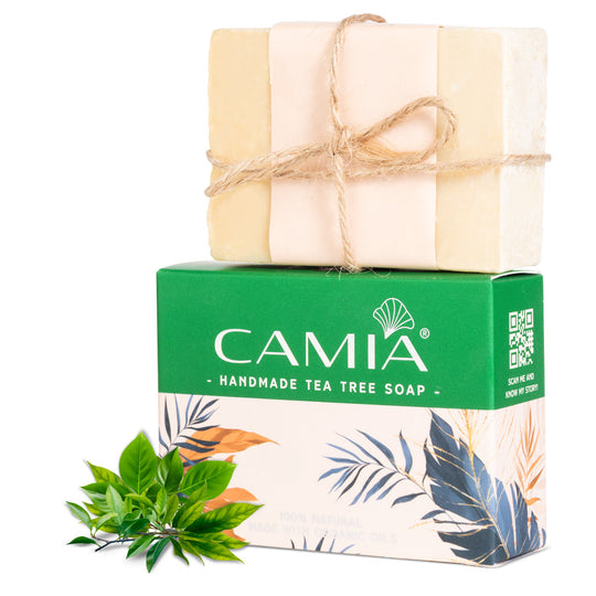 Cold Processed Handmade Tea Tree Soap || 8939111753074