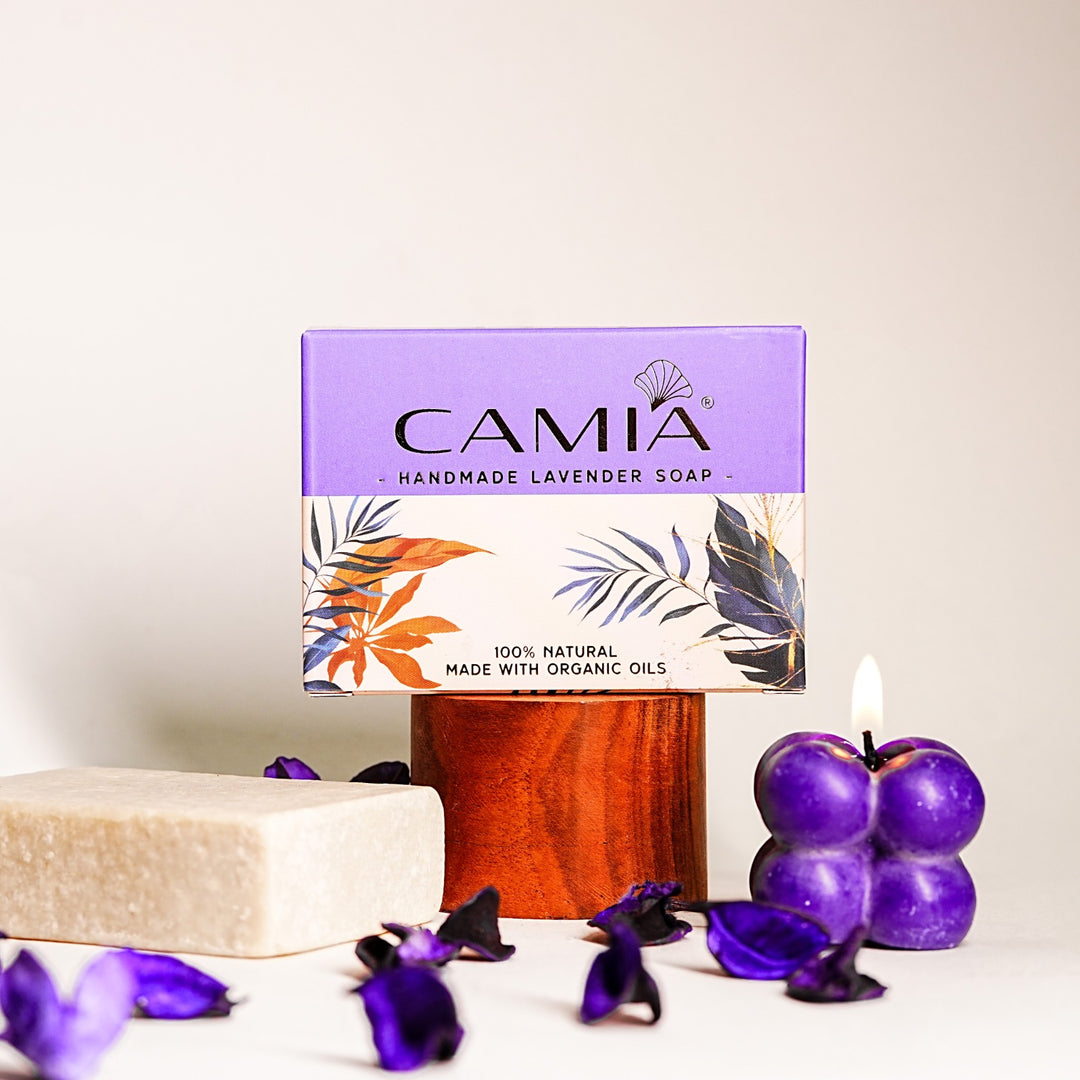 Handmade Cold Processed Organic Lavender Soap
