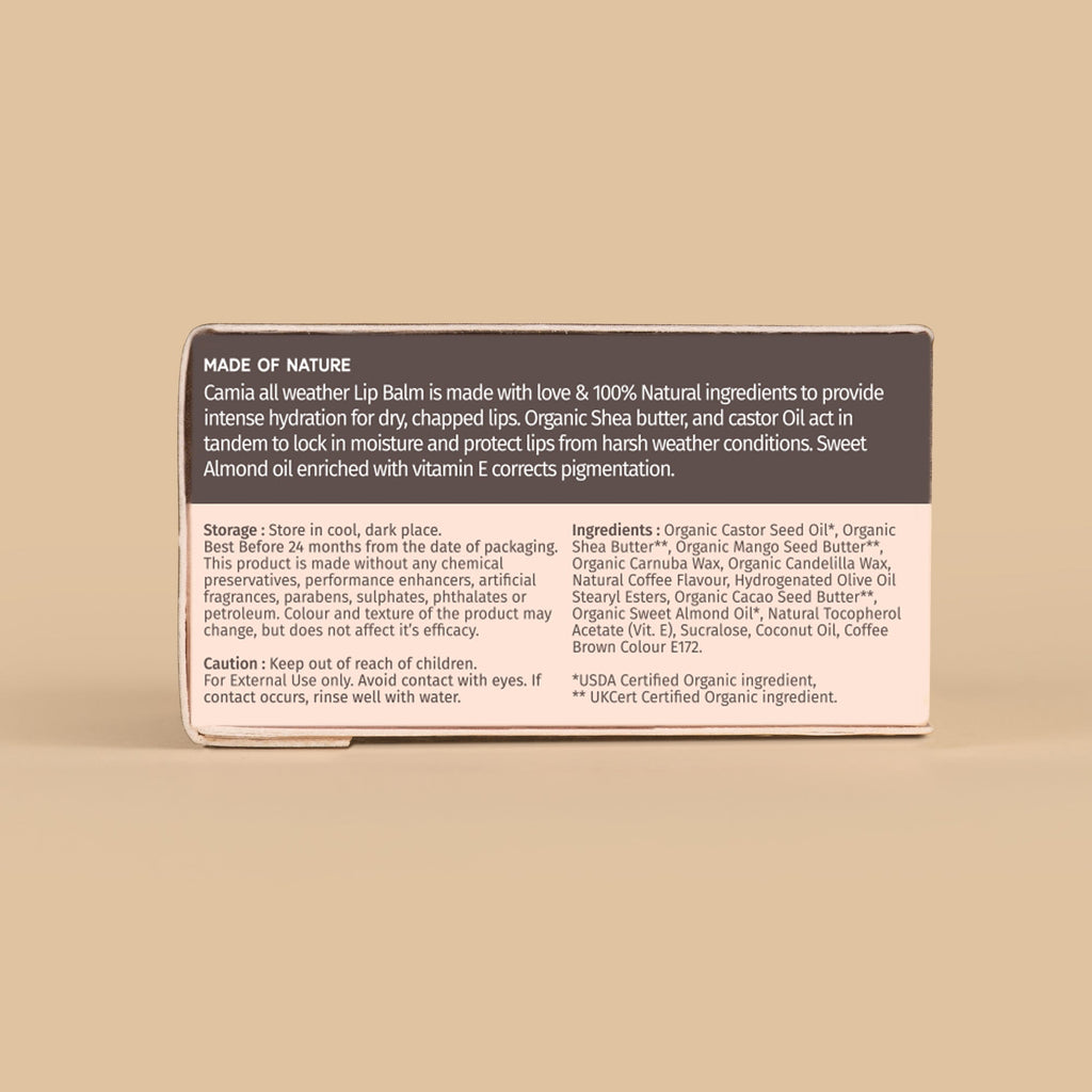 Natural Coffee Lip Balm