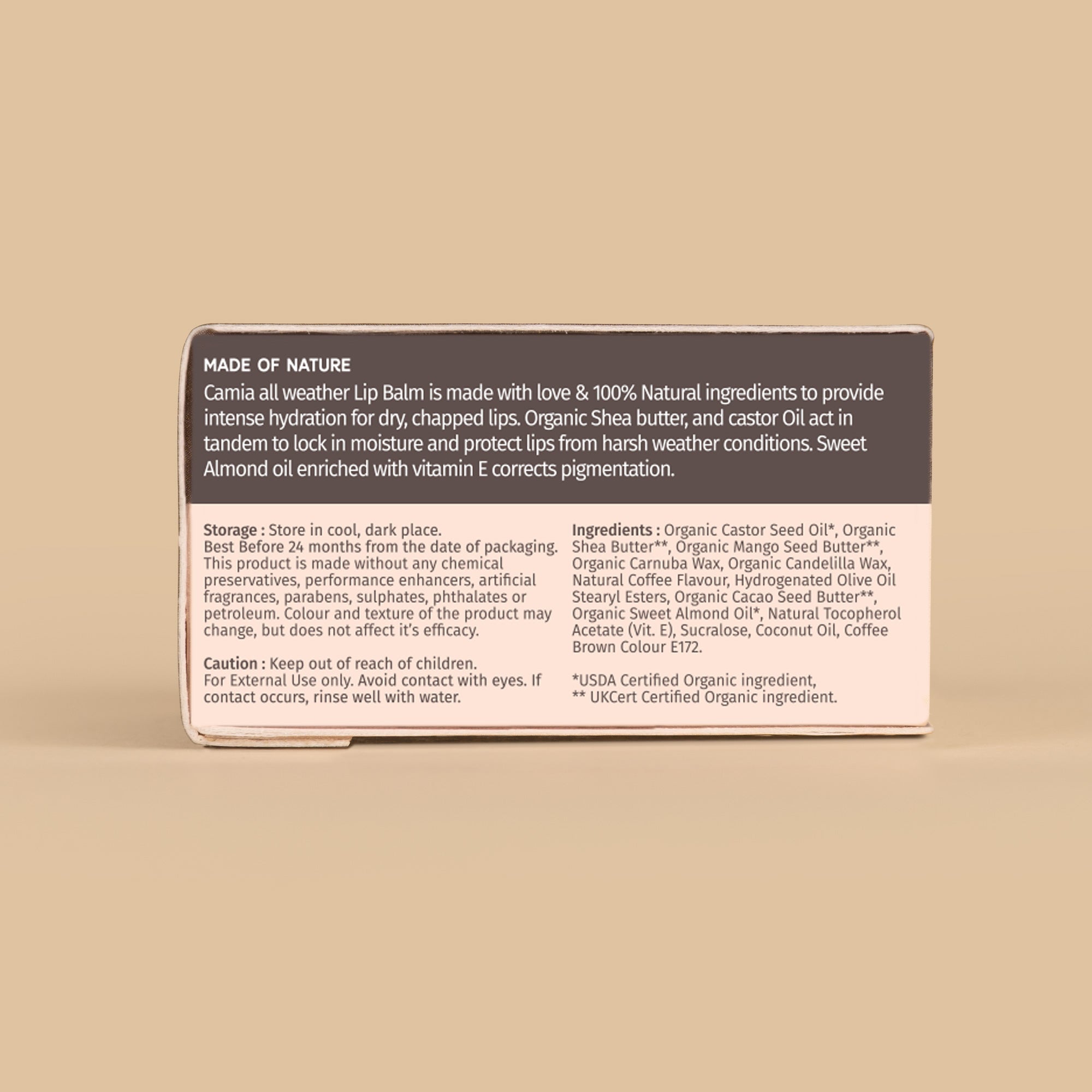 Natural Coffee Lip Balm