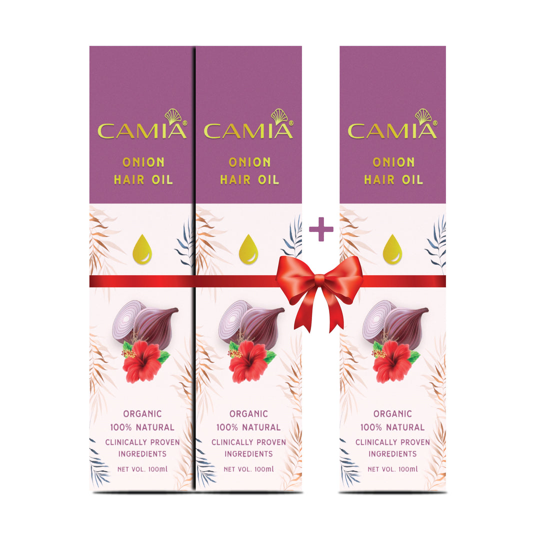 Buy 2 Get 1 Free CAMIA Onion Hair Oil 100ml
