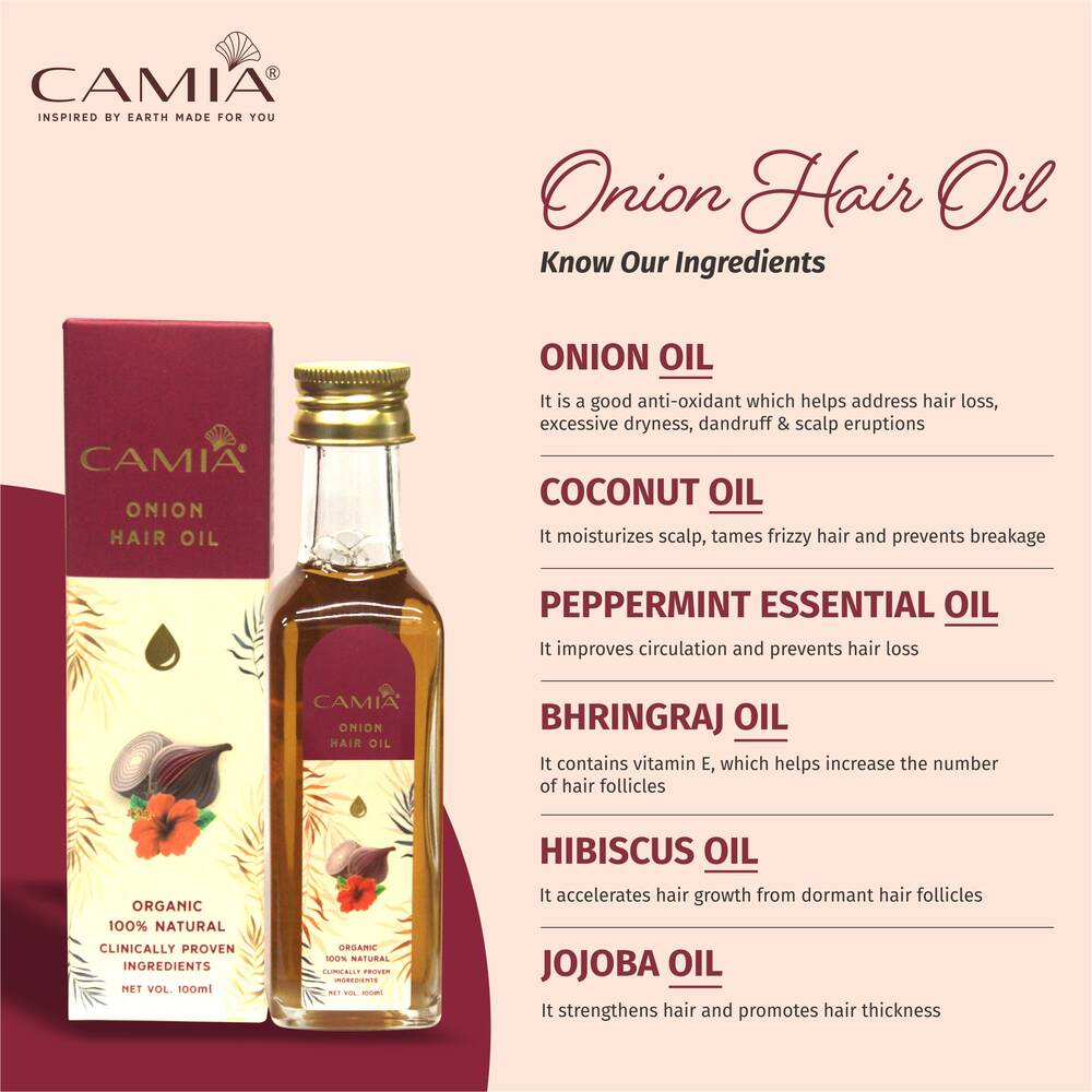 Ingredient of Onion Hair Oil