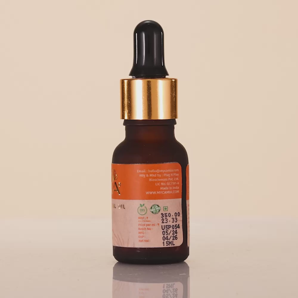 Cedarwood Essential Oil | For Hair Lustre & Shine | CAMIA