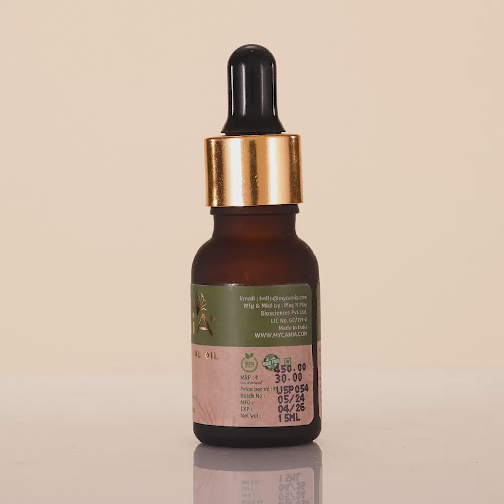 Rosemary Essential Oil | For Hair & Scalp Restoration | CAMIA