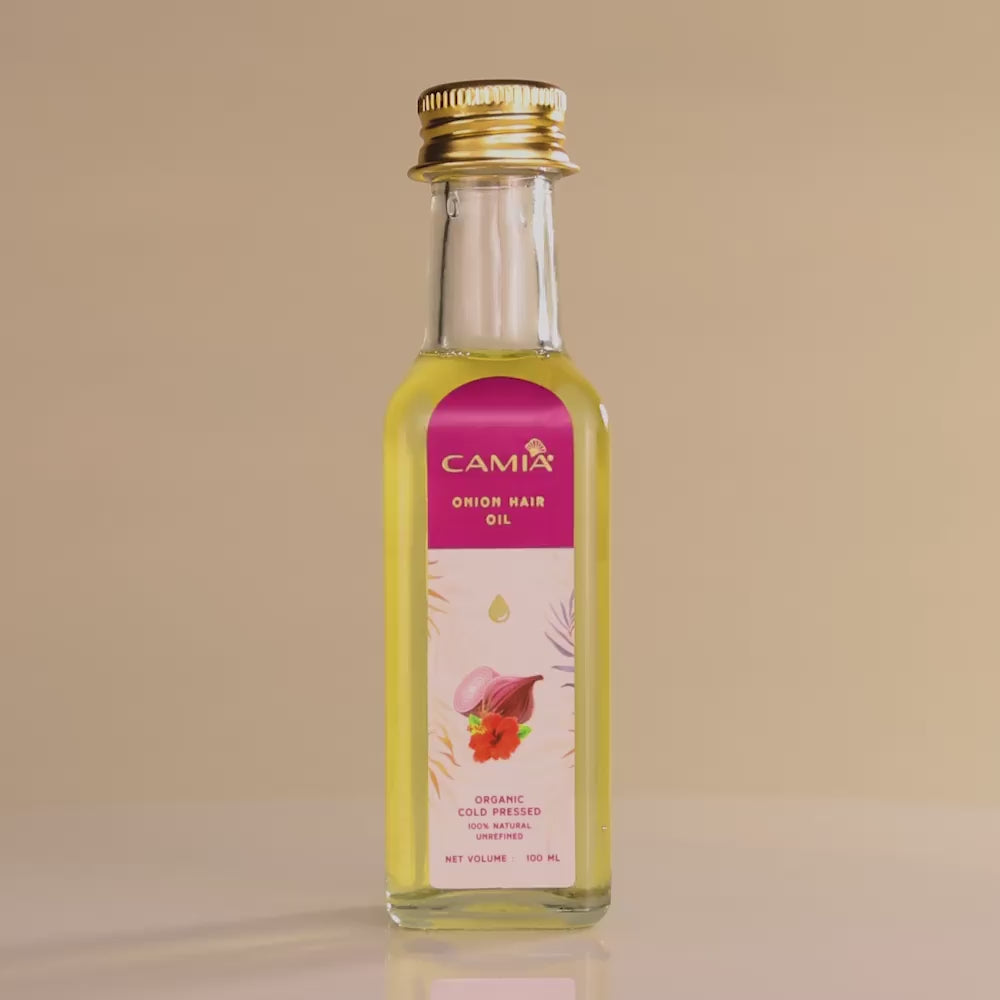 Onion Hair Oil | For Hair Growth & Nourishment | CAMIA | 100ml