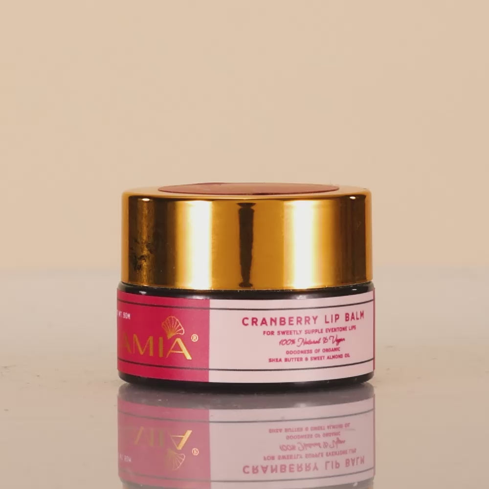 Natural Cranberry Lip Balm